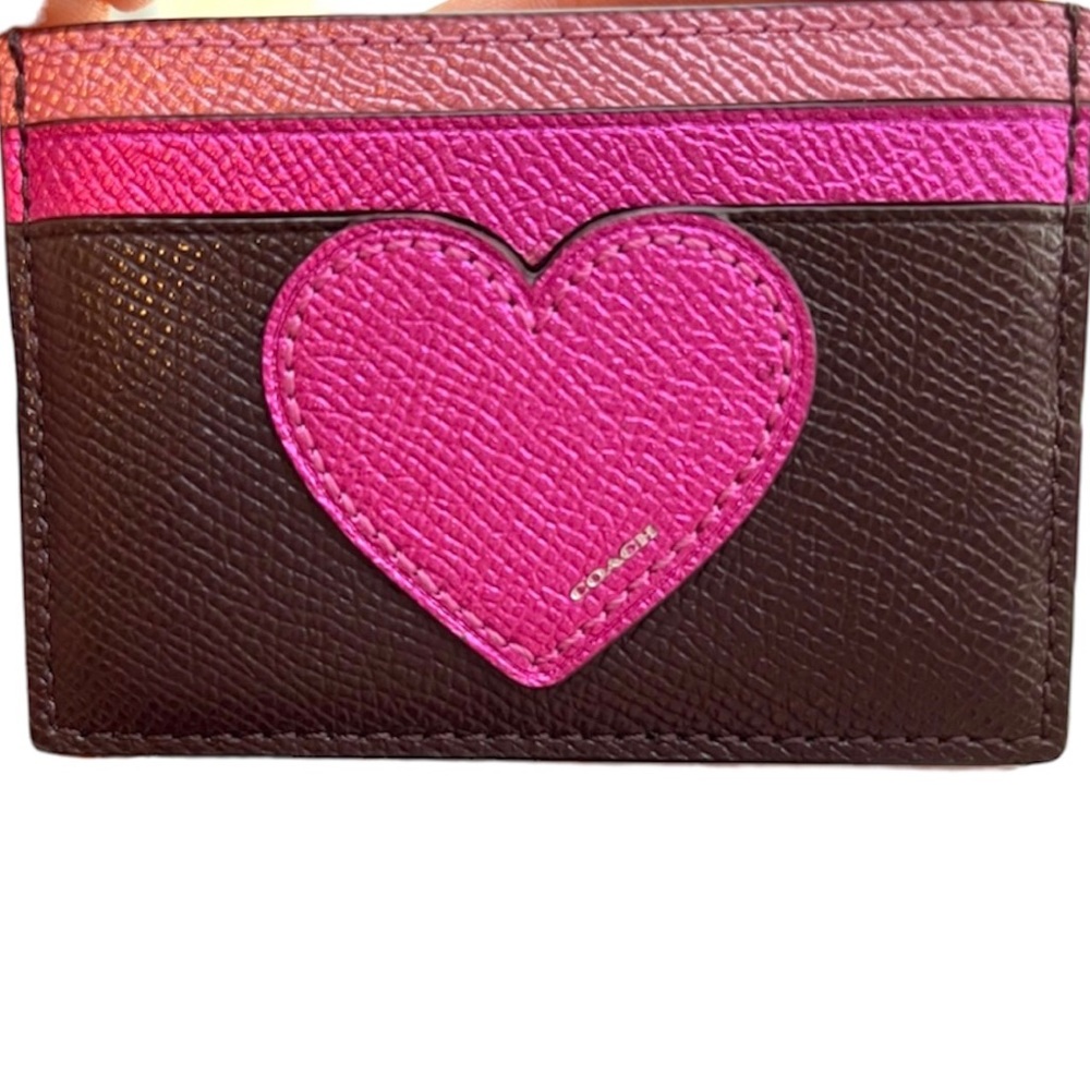Coach card holder